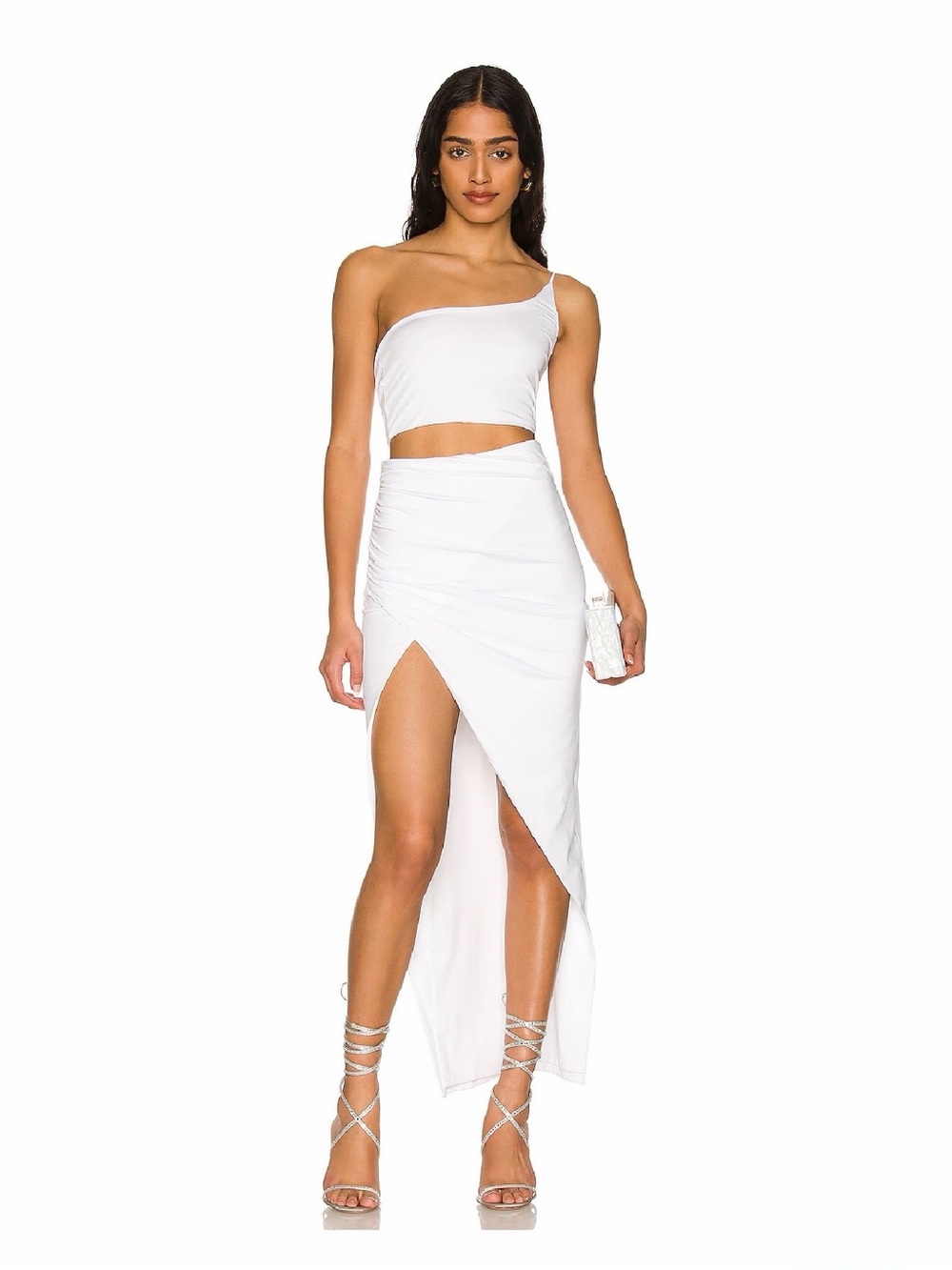 Superdown lydia maxi skirt set